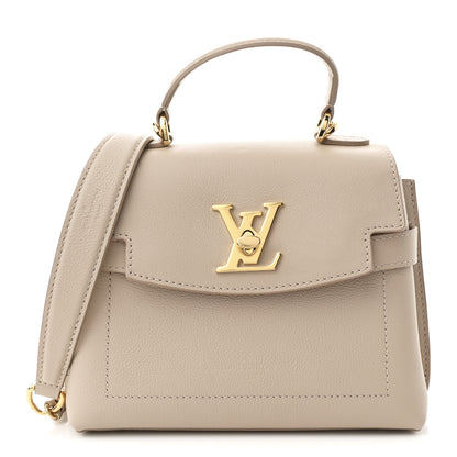 Louis Vuitton Soft Calfskin Mini Lockme Ever Greige 1 of 9