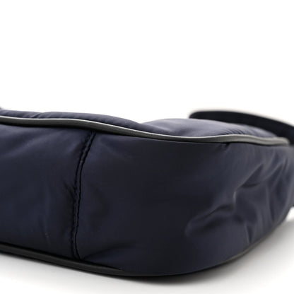 Saint Laurent Econyl Nylon Le 5 A 7 Hobo Navy 10 of 12