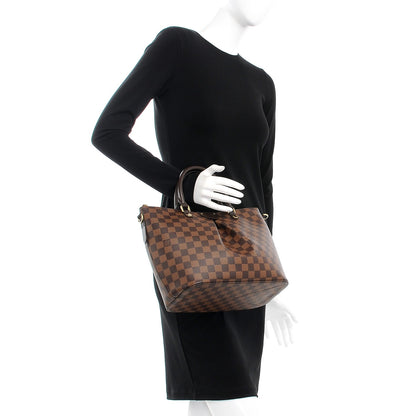 Louis Vuitton Damier Ebene Siena MM 3 of 9