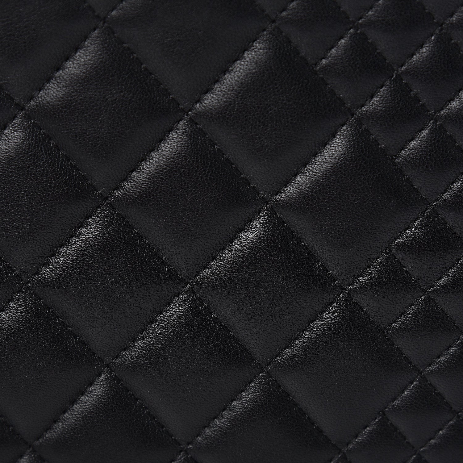 Chanel Lambskin Bi Quilted Medium Cosmetic Case Black 10 of 11