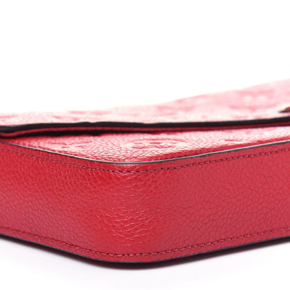 Louis Vuitton Empreinte Pochette Felicie Chain Wallet Scarlet 13 of 19