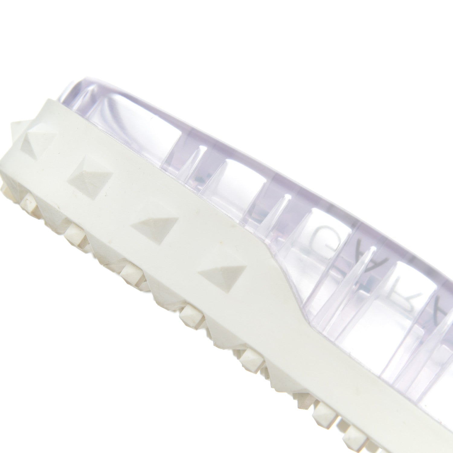 Valentino Garavani PVC Jelly Rockstud Slide Sandals 40 Clear 17 of 18