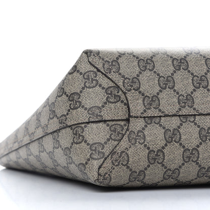 Gucci Textured Calfskin Monogram Small Reversible GG Tote Dark Cipria 11 of 15