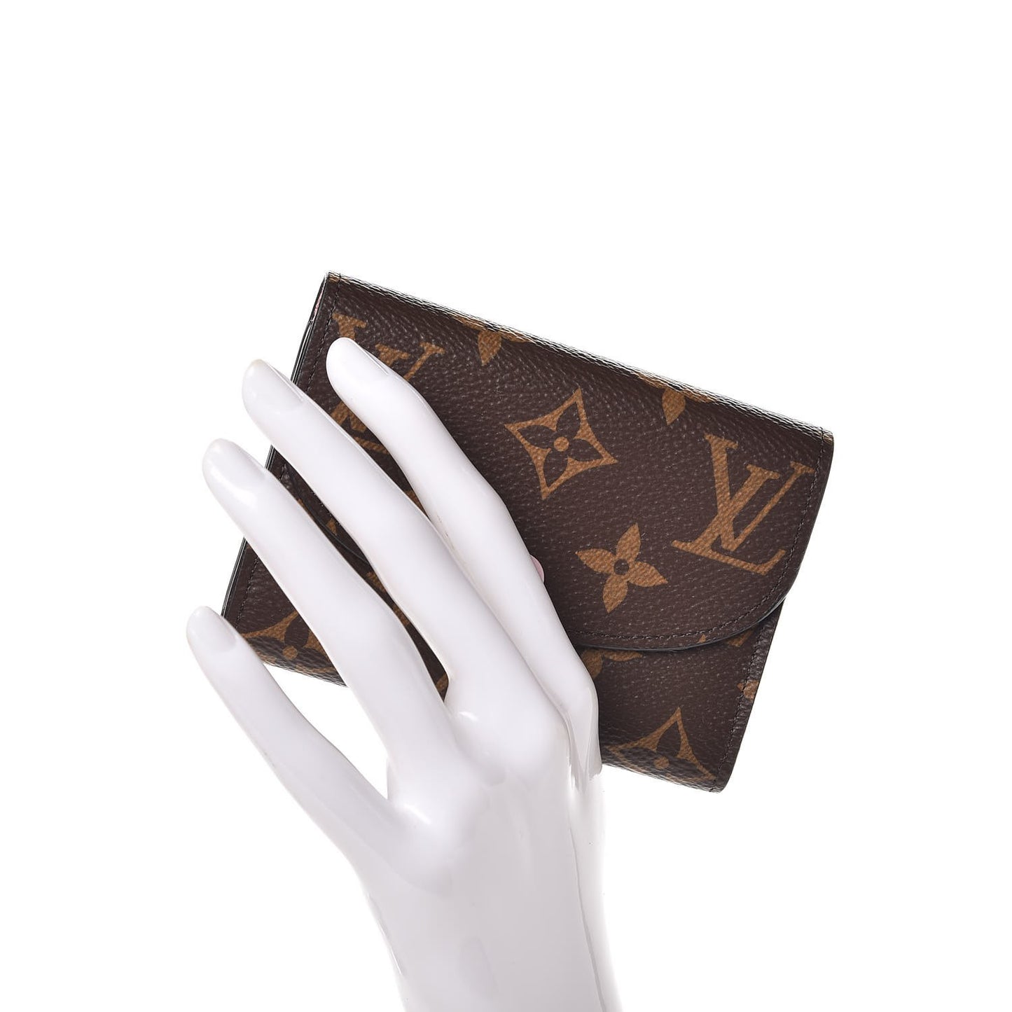 Monogram Rosalie Coin Purse Rose Ballerine