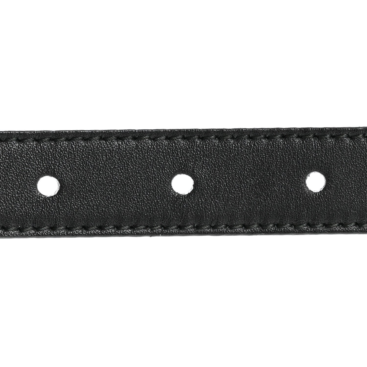 Gucci Calfskin Double G 20mm Belt 85 34 Black 4 of 5