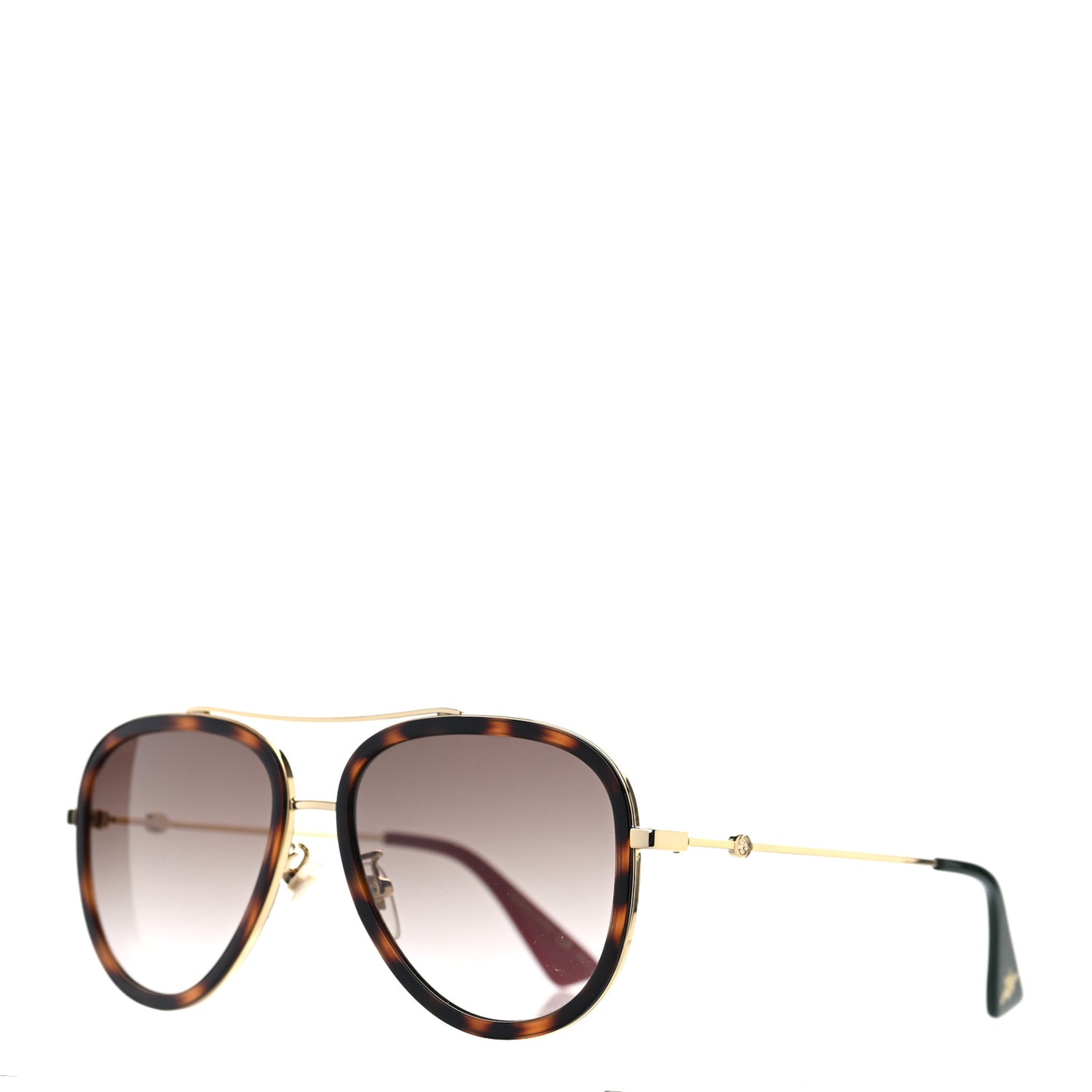 Acetate Aviator Sunglasses GG0062S Tortoise