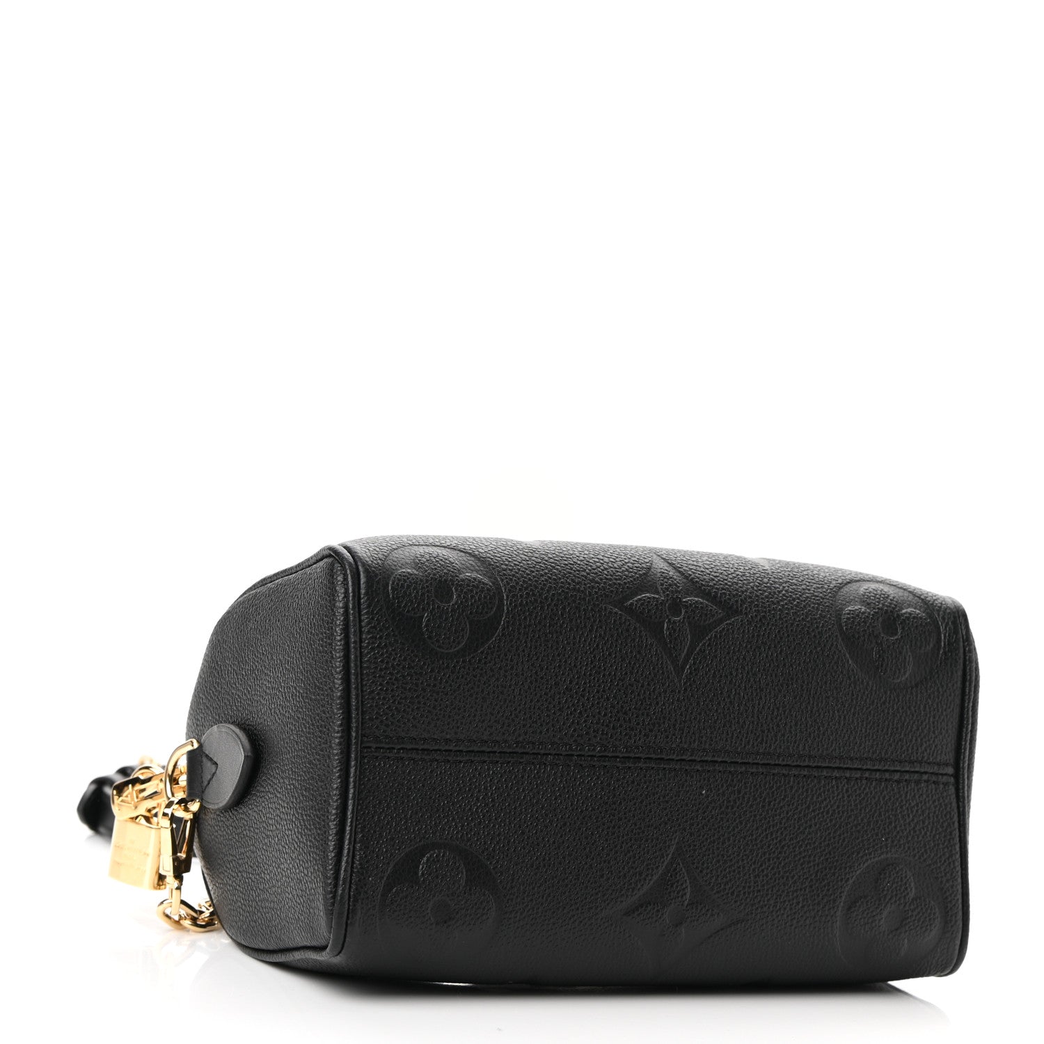 Louis Vuitton Empreinte Monogram Giant Speedy Bandouliere 20 Black 4 of 9