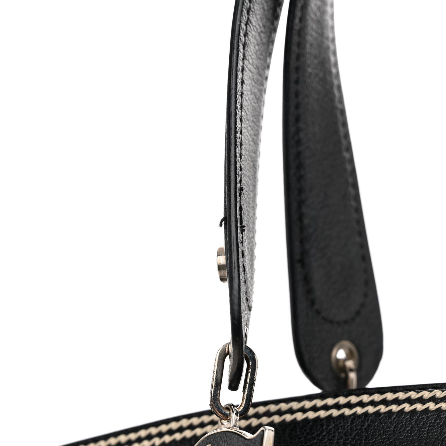 Monogram Vintage Flowers Dome Bag Black