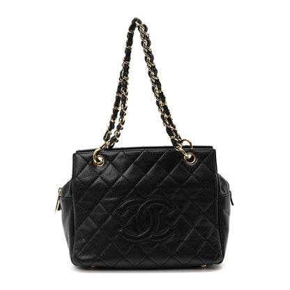 Chanel Caviar Quilted Petit Timeless Tote PTT Black 1 of 10