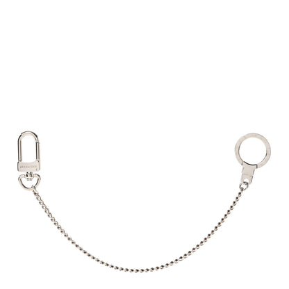 Louis Vuitton Pochette Extender Key Ring Chain Silver 1 of 5