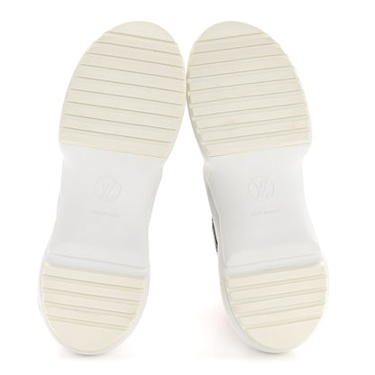 Louis Vuitton Calfskin Technical Nylon LV Archlight Sneaker 40.5 White Blue Pink 6 of 9