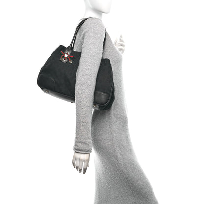 Gucci Monogram Medium Princy Tote Black 2 of 11