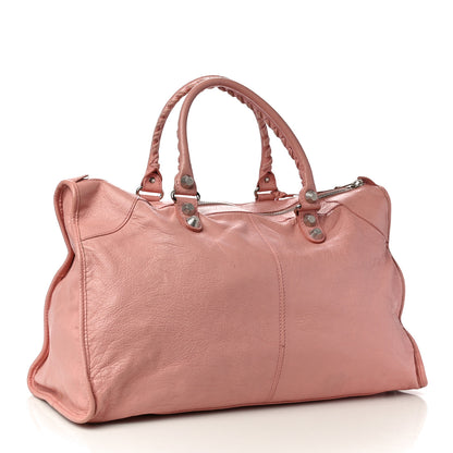 Balenciaga Agneau Giant 12 Silver Hardware Work Rose Peche 4 of 11