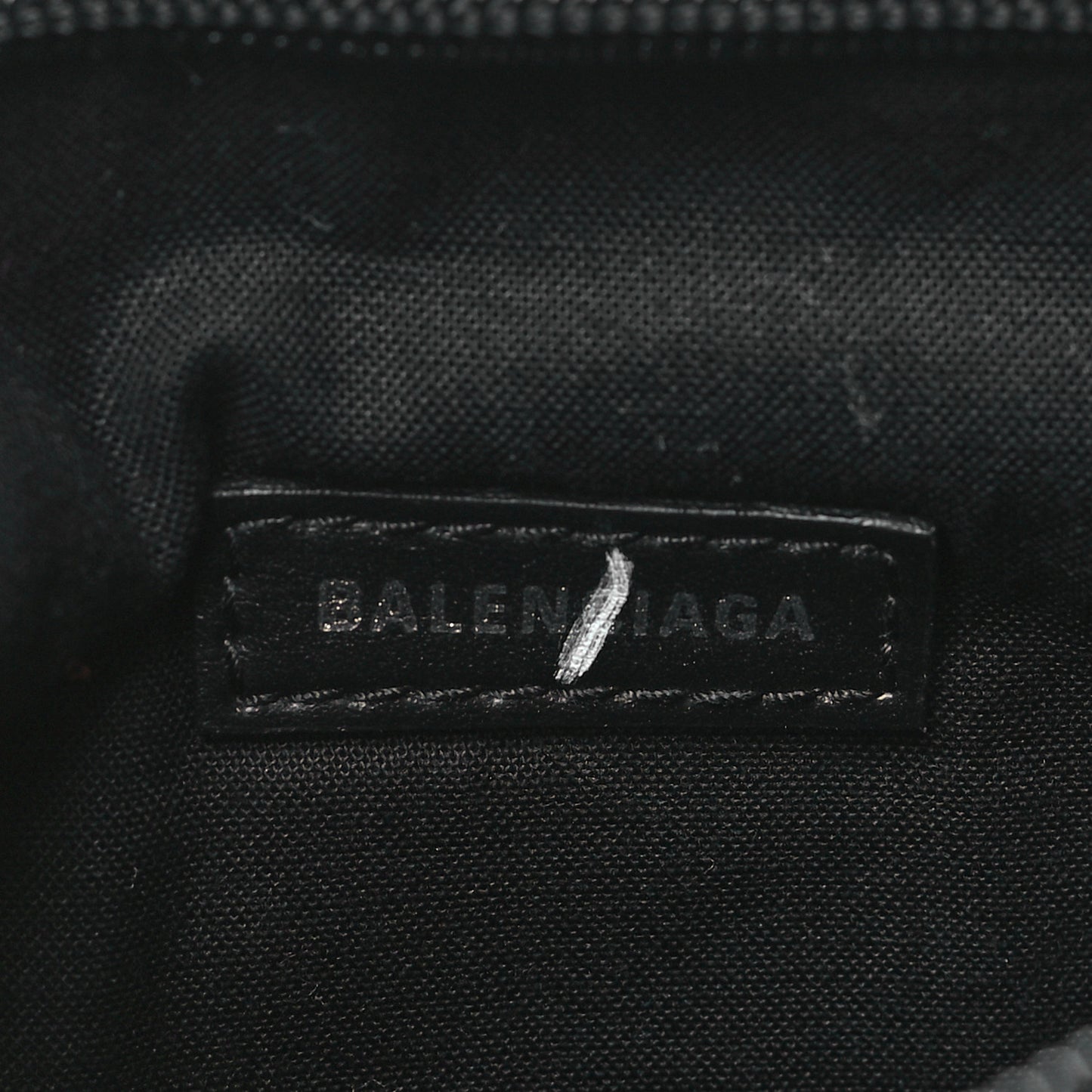 Sustainable Casual Nylon Weekend Belt Wallet Black