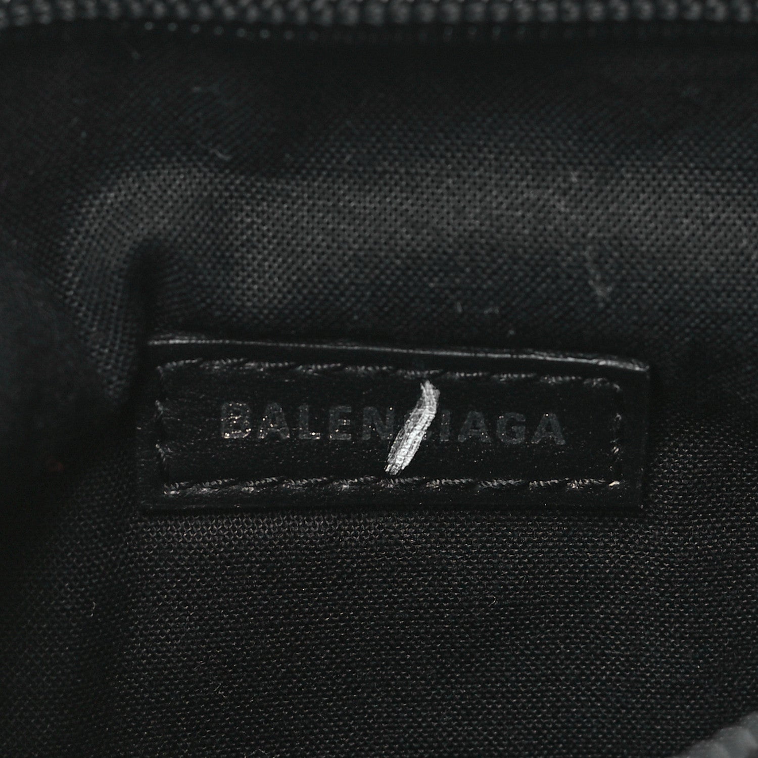 Balenciaga Sustainable Casual Nylon Weekend Belt Wallet Black 6 of 10