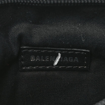 Balenciaga Sustainable Casual Nylon Weekend Belt Wallet Black 6 of 10