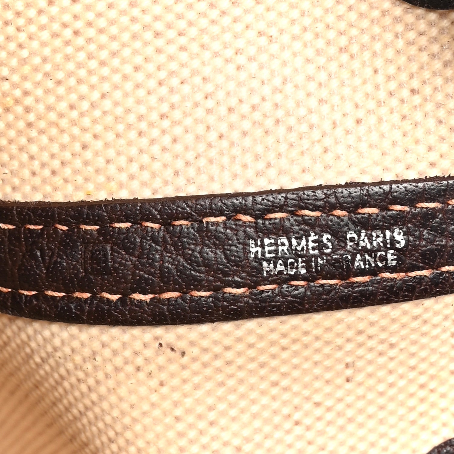 Hermes Buffle Skipper Toile Garden Party 30 TPM Marron Fonce 6 of 11