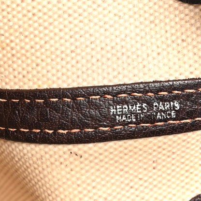 Hermes Buffle Skipper Toile Garden Party 30 TPM Marron Fonce 6 of 11