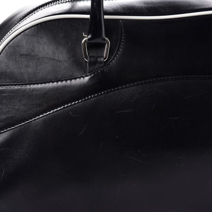 Prada Vitello Bowling Bag Black 13 of 17