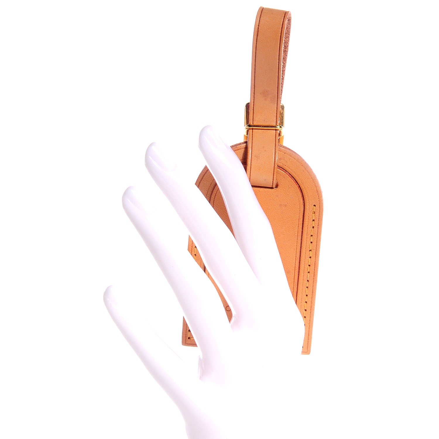 Louis Vuitton Vachetta Leather Luggage Tag 7 of 11