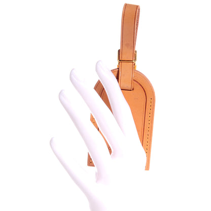 Louis Vuitton Vachetta Leather Luggage Tag 7 of 11