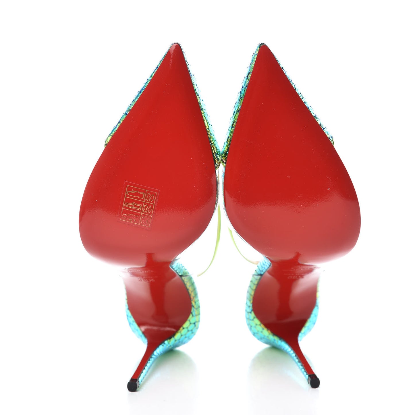 Specchio Ruche PVC Nosy Spikes 100 Pumps 38.5 Taiga