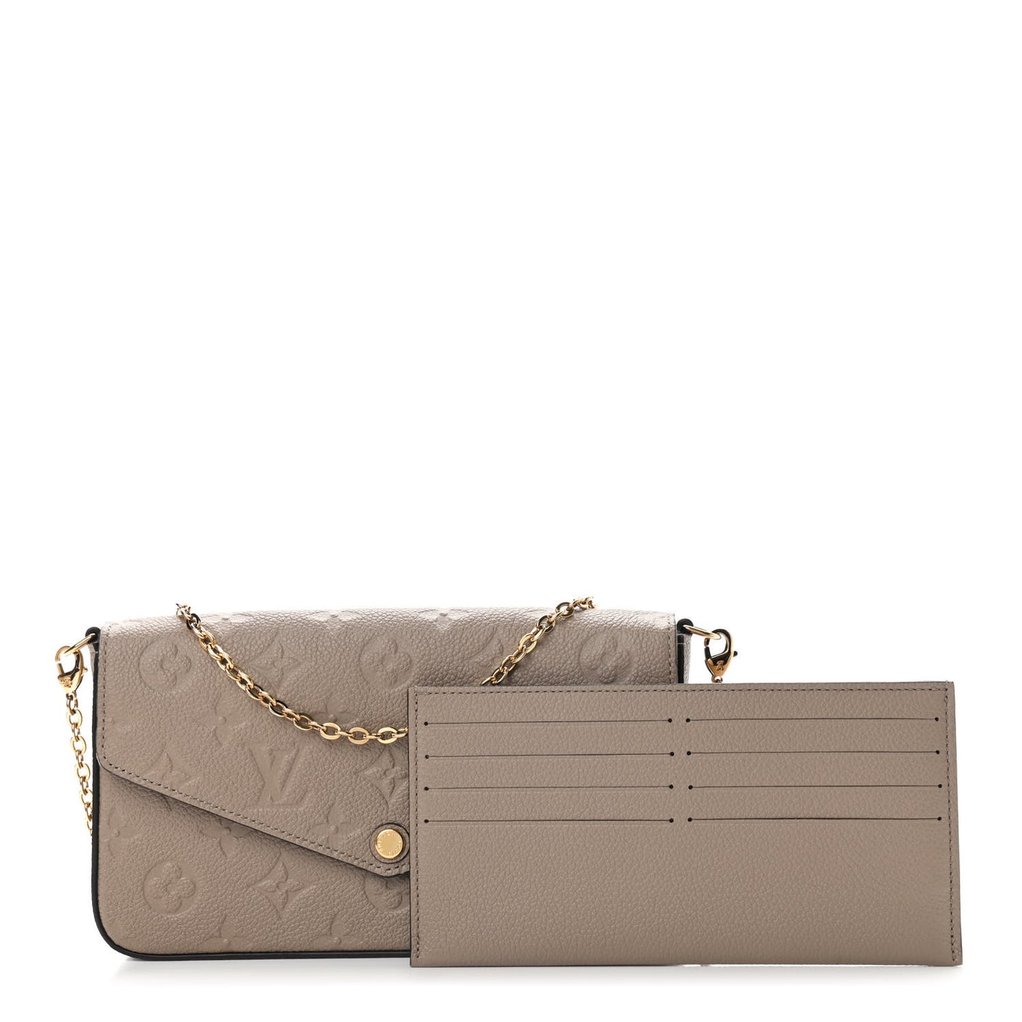 Empreinte Pochette Felicie Chain Wallet Tourterelle