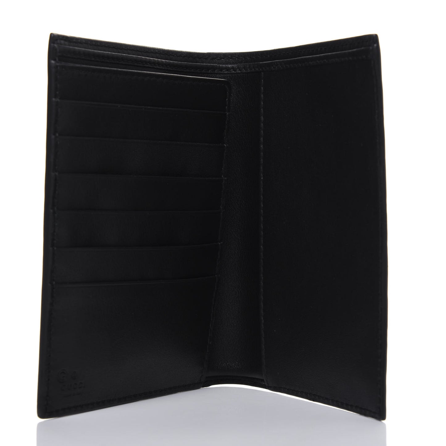 Microguccissima Passport Case Black