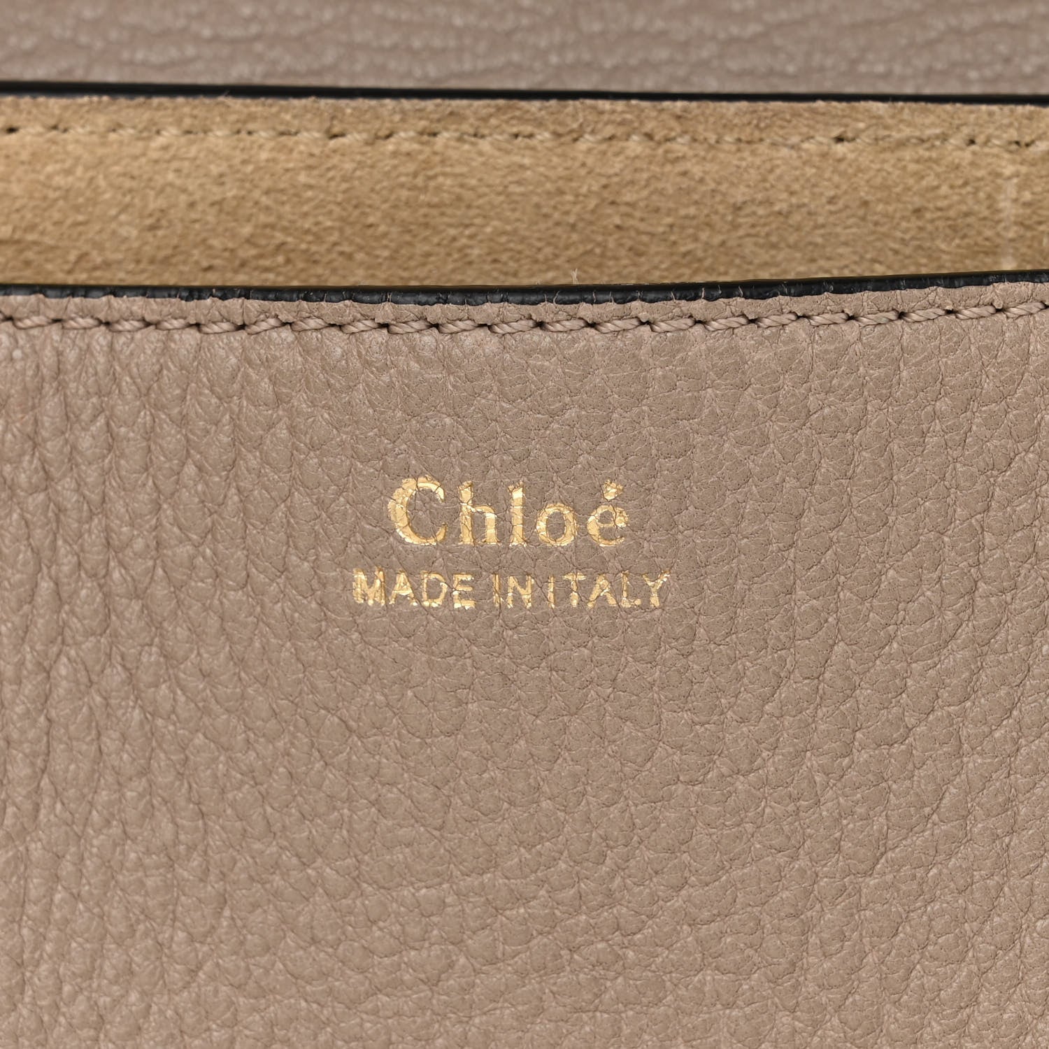 Chloe Grained Lambskin Drew Shoulder Bag Motty Grey 6 of 10