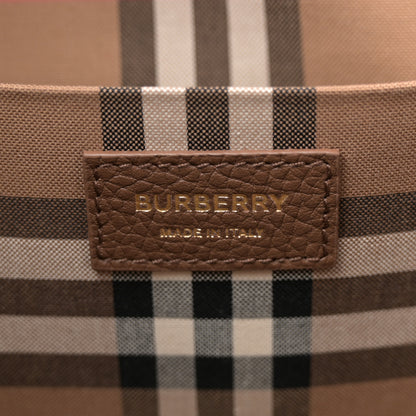 Burberry Calfskin Medium Bucket Bag Earth 6 of 10