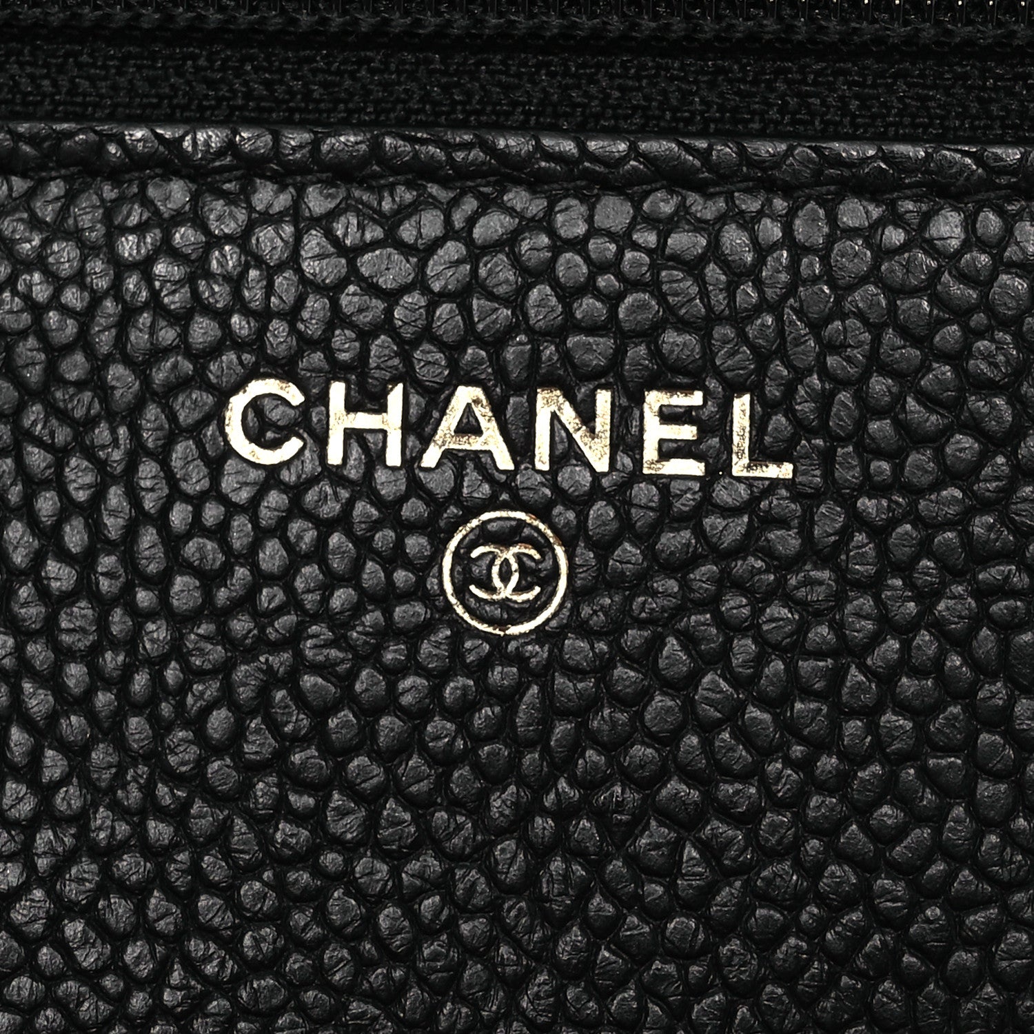 Chanel Caviar Quilted Boy Wallet On Chain WOC Black 10 of 18