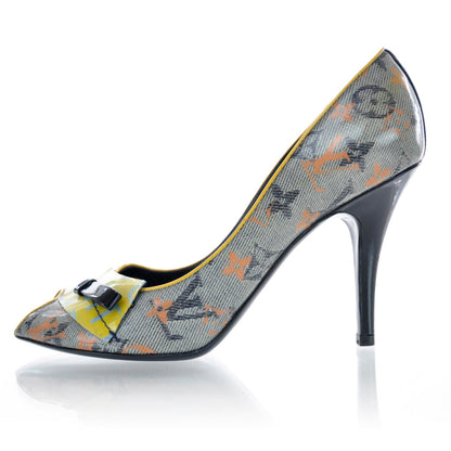 Louis Vuitton Monogram Pulp Flash Pulp Heels 39 1 of 6