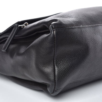 Givenchy Waxy Grained Calfskin Medium Pandora Pure Flap Bag Black 5 of 16