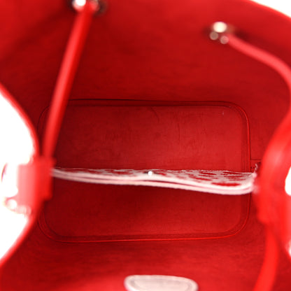 Louis Vuitton LV X YK Epi Neonoe BB Rouge White 5 of 9