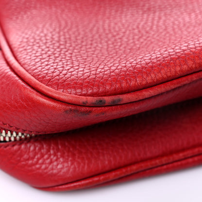 Gucci Pebbled Calfskin Small Soho Disco Bag Tabasco Red 18 of 20