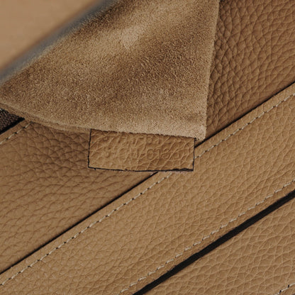 Celine Drummed Calfskin Mini Luggage Dune 8 of 8