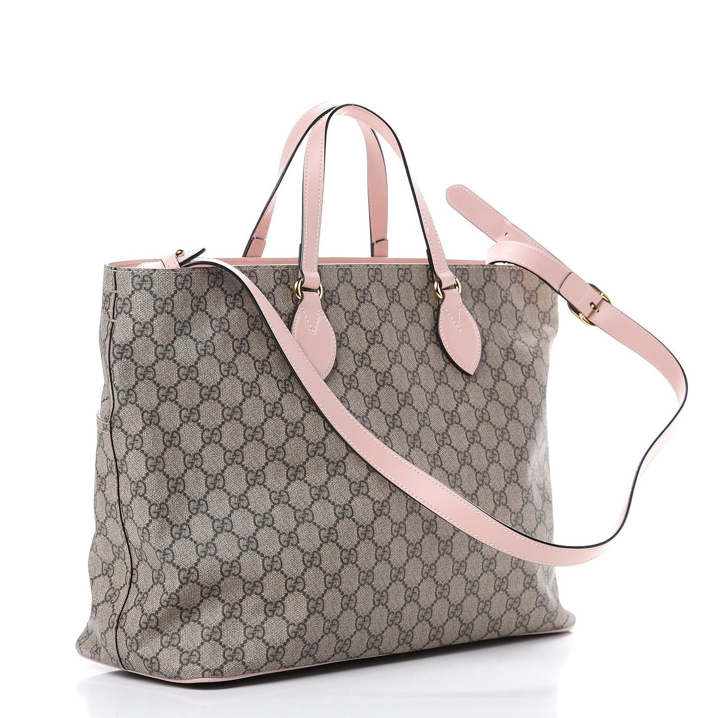 Soft GG Supreme Monogram Diaper Bag Pink