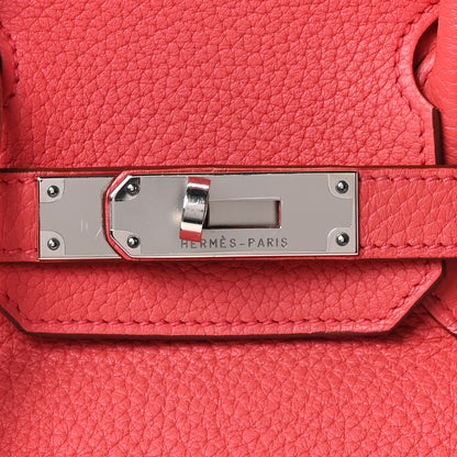 Hermes Togo BIRKIN 30 Bougainvillea 8 of 10