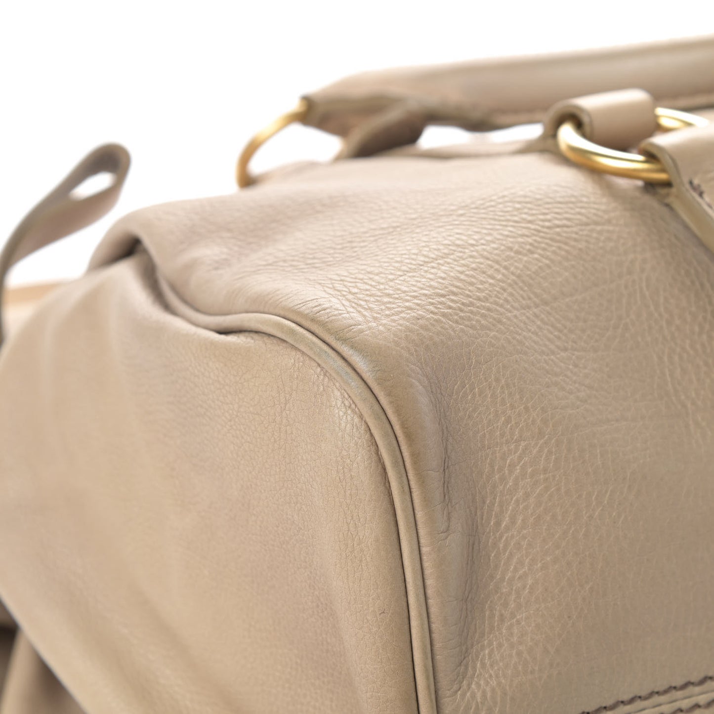 Vitello Medium Bow Bag Beige