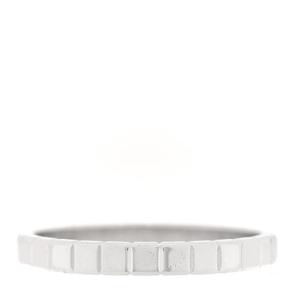 Chopard 18K White Gold Ice Cube Band Ring 53 6.5 3 of 4