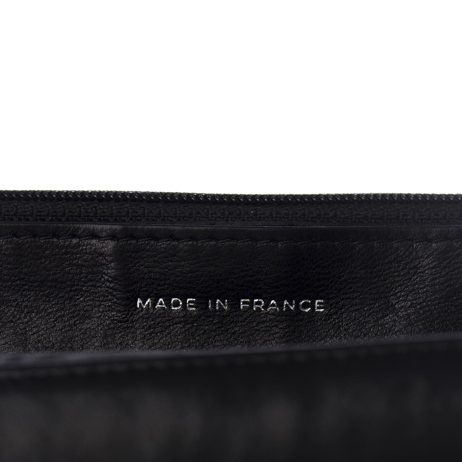 Chanel Caviar Timeless CC Wallet On Chain WOC Black 6 of 11