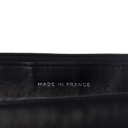 Chanel Caviar Timeless CC Wallet On Chain WOC Black 6 of 11