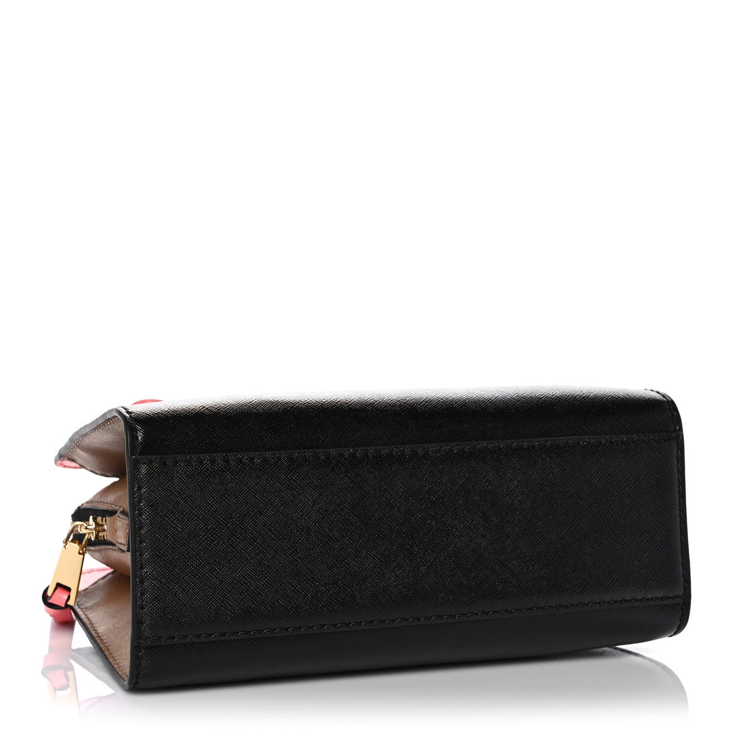 Saffiano Little Big Shot Tote Black Gazelle