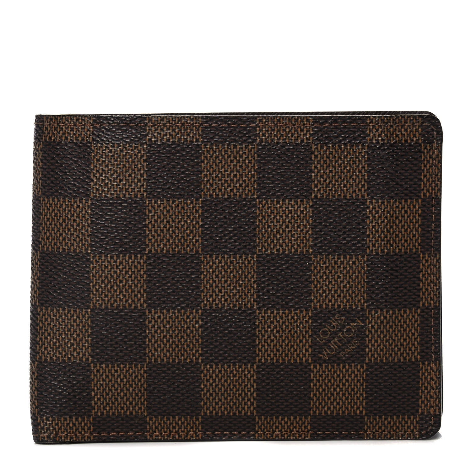 Louis Vuitton Damier Ebene Porte-Billets Mens Billfold Wallet 1 of 7