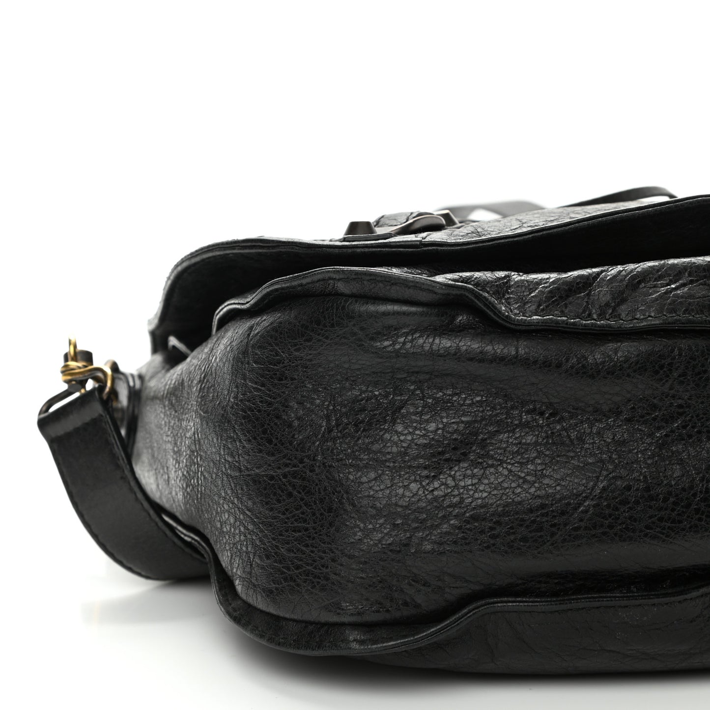 Agneau Classic Hardware Neo Folk Messenger Black