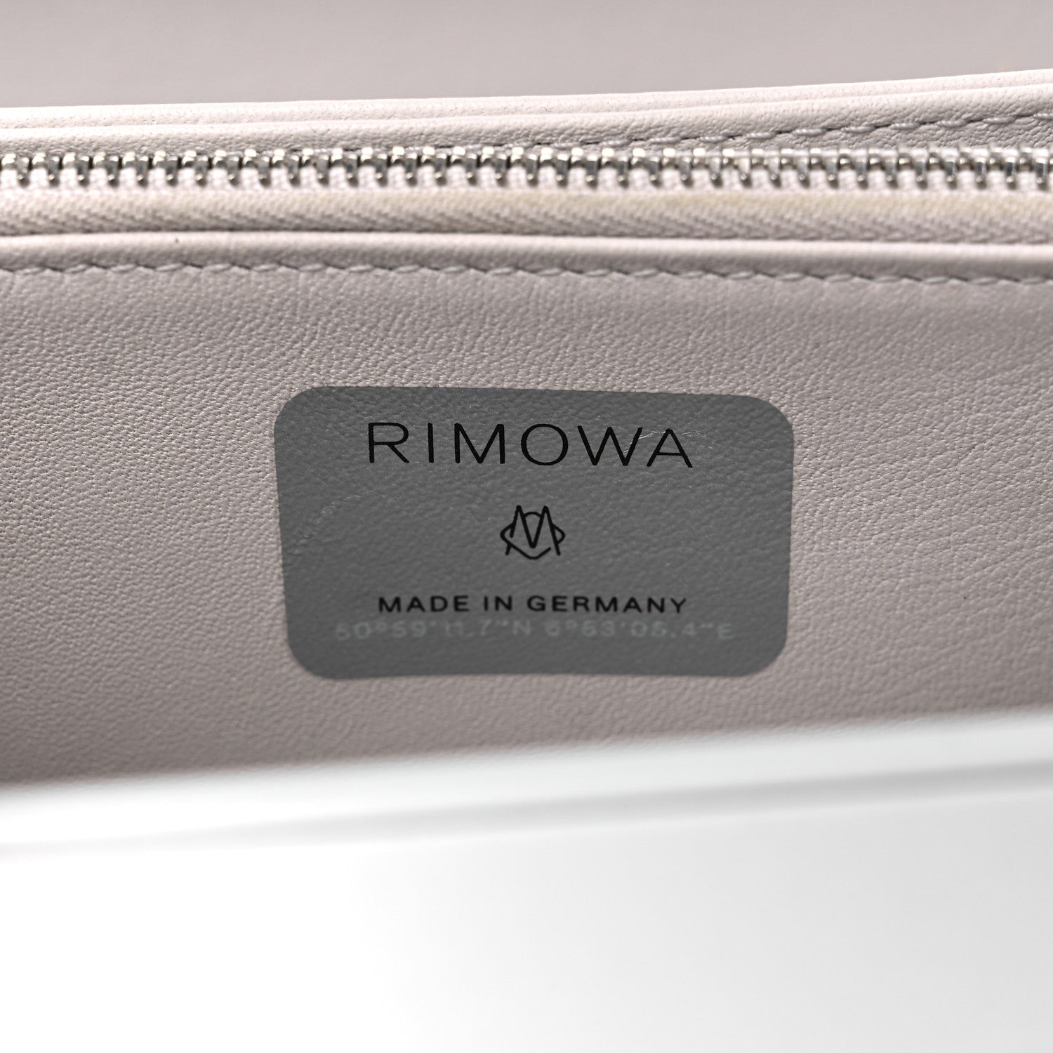 Christian Dior X RIMOWA Aluminum Personal Clutch On Strap Silver 6 of 12