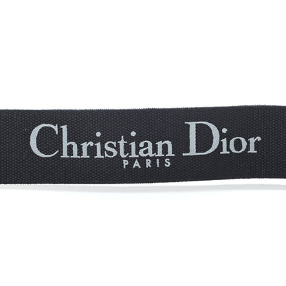 Christian Dior Canvas Embroidered Adjustable Shoulder Strap Blue 3 of 7