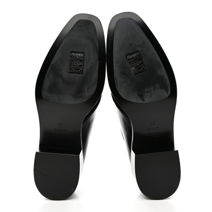 Christian Dior Glazed Calfskin Tomboy Lace Up 38 Black 6 of 15