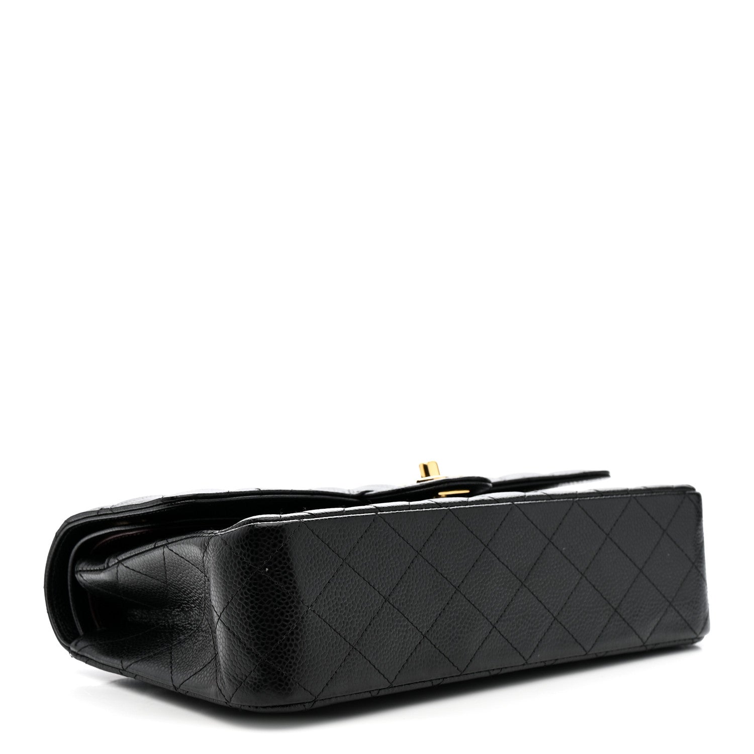 Chanel Caviar Quilted Medium Double Flap Black 4 of 11