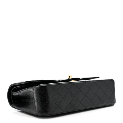 Chanel Caviar Quilted Medium Double Flap Black 4 of 11